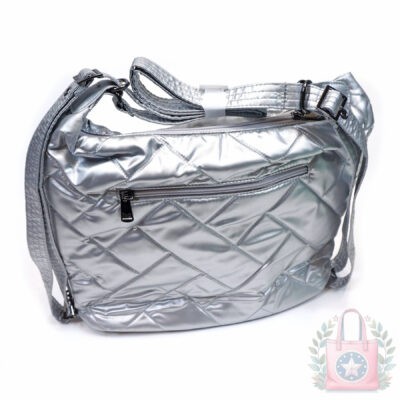 Lug Zipliner 2 Convertible Backpack in Metallic Silver - Image 2